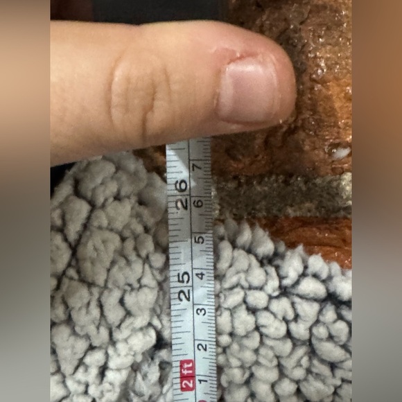 Champion Black and White Clemson Sherpa Jacket Size Medium - Picture 6 of 7